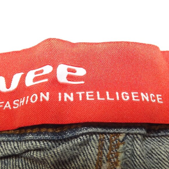 Women's Blue Denim Shorts, New with Tags, Sz. 28 - Picture 6 of 8